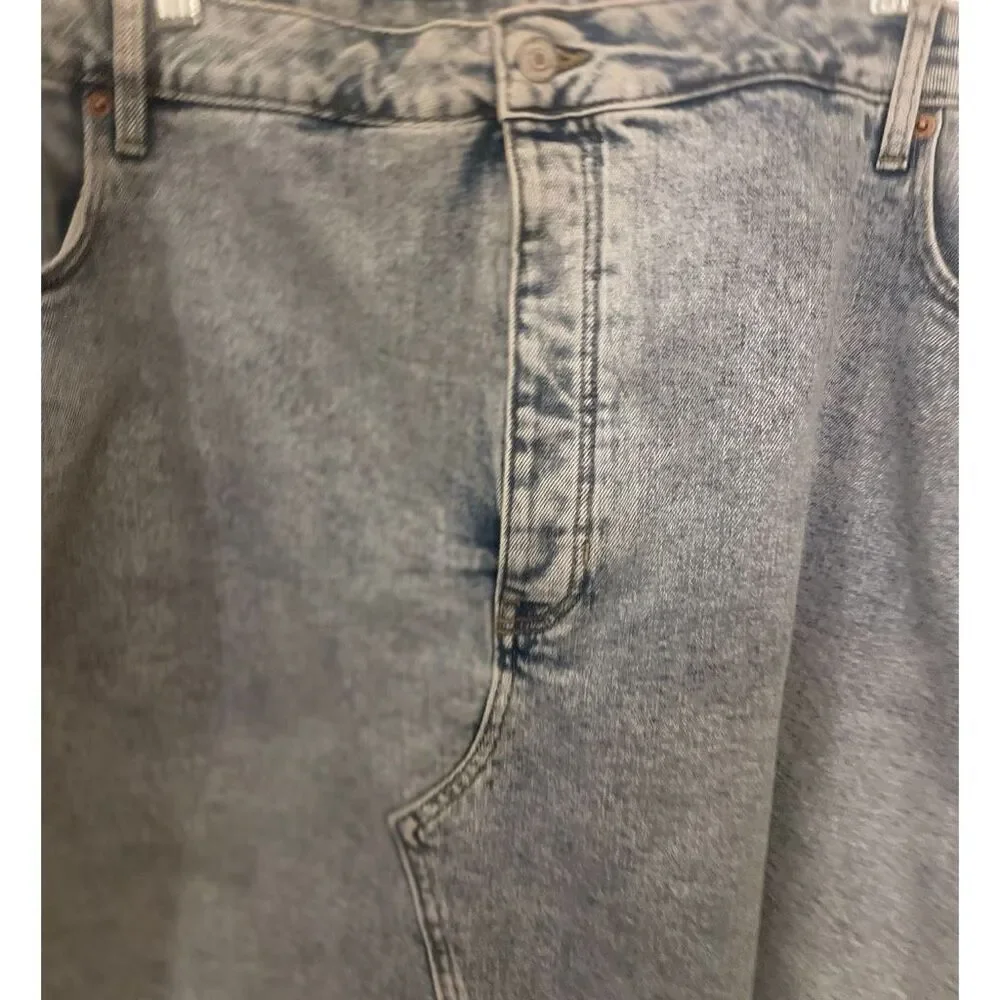 Old Navy Plus Size Denim Knee Length Skirt Size‎ 26 NWT-SALE!